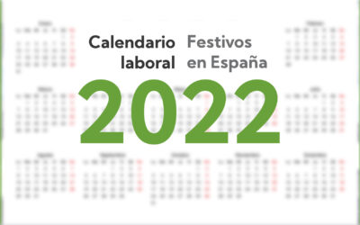 El calendario laboral de 2022 en España