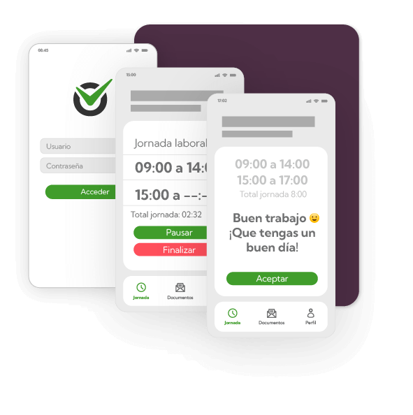 Aplicacion movil de control horario para funcionarios